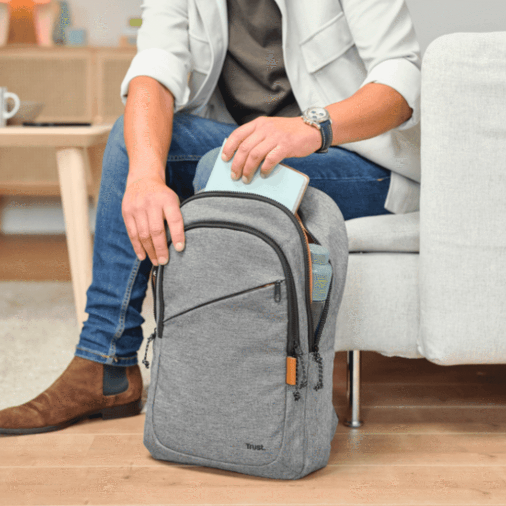 Maletin Trust Avana Gris de 16 " - Imagen 6