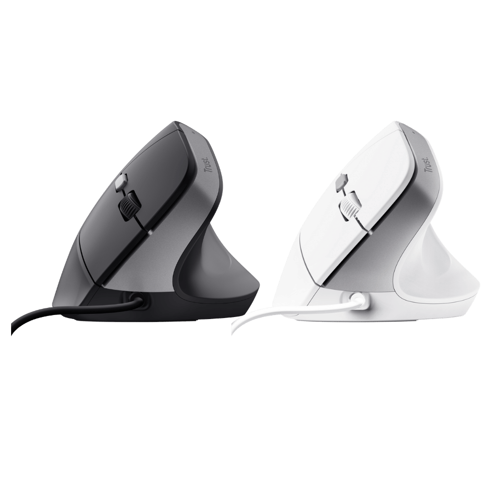 Mouse Trust Bayo II alámbrico Diseño Vertical