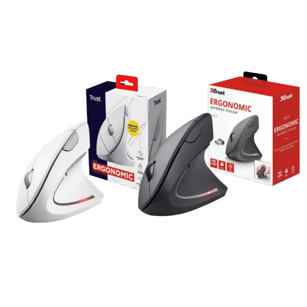 Mouse Trust Verto Inalámbrico Diseño Vertical