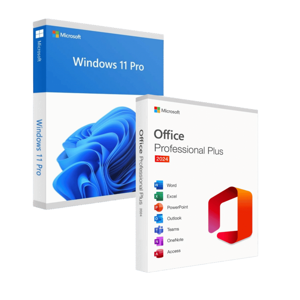 Win 11 Pro + Licencia Office 2024 Pro Plus para 1 PC