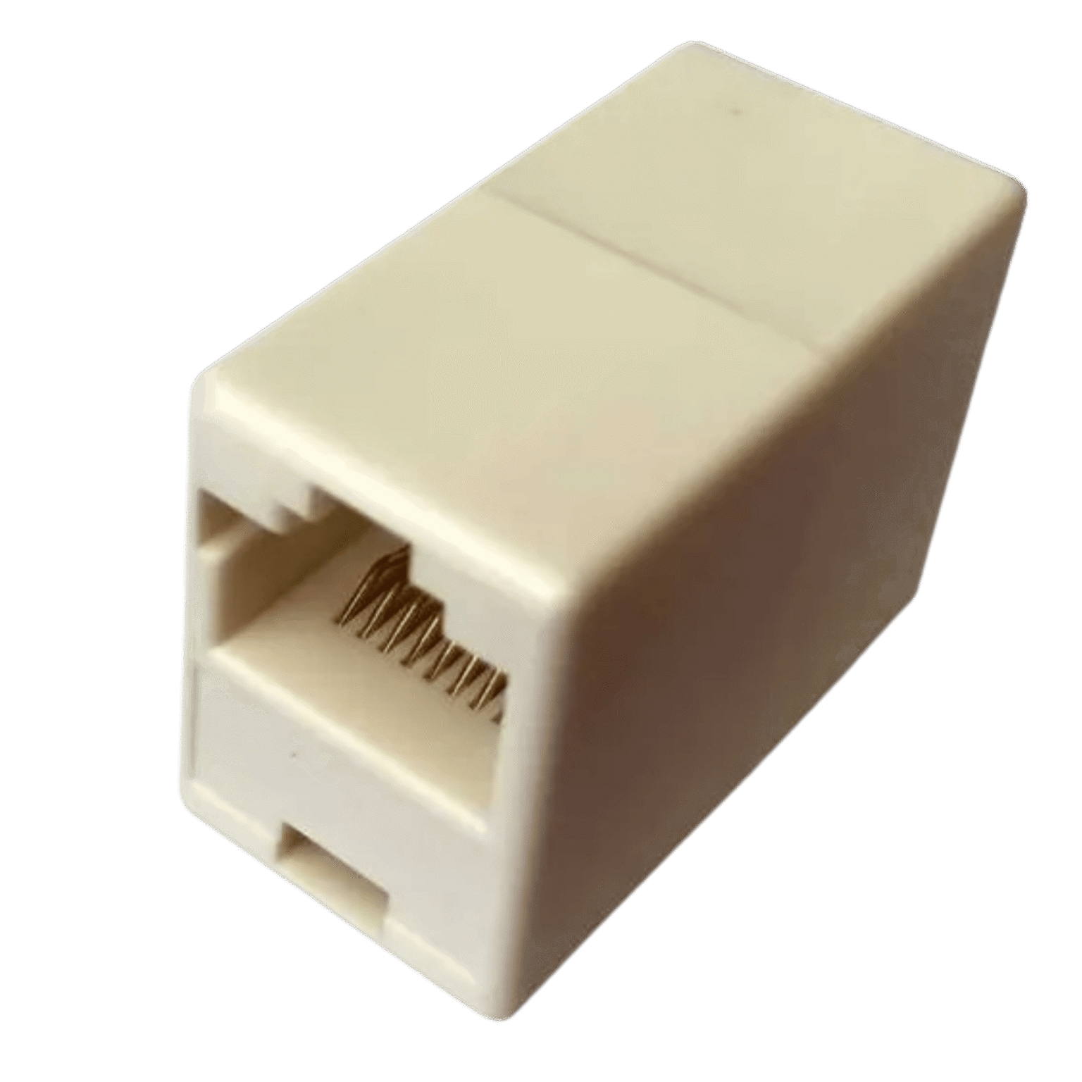Union Rj 45 Adaptador unión RJ-45 hembra a hembra CAT 5 y 6 - Cambio Systems