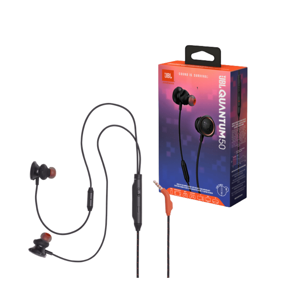 Audífonos Alámbricos Jbl Gamer In Ear Quantum 50