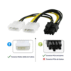 Cable Poder 4 Pin * 2 A 8 Pin 80146 - Thumbnail Image 5
