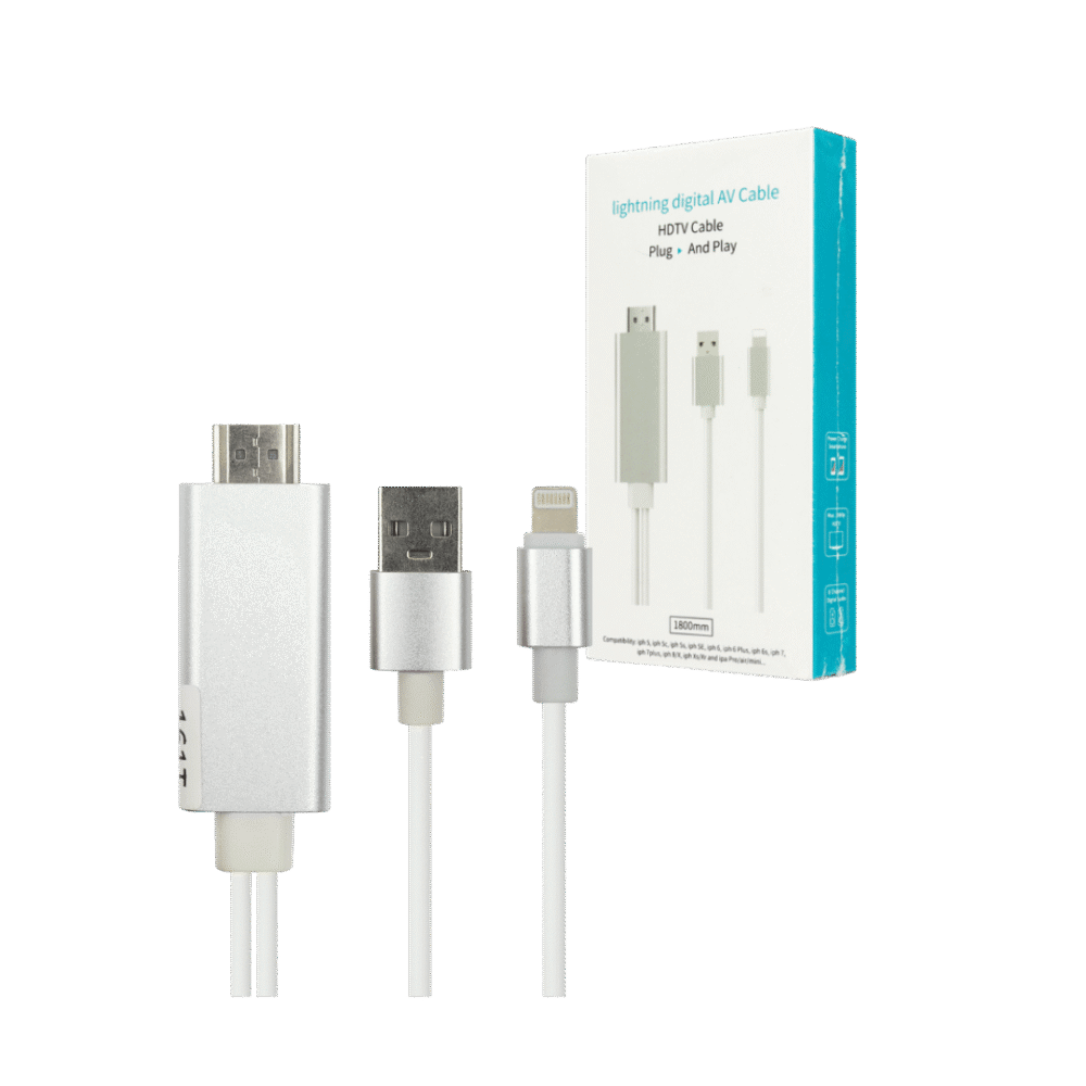 Cable Otg Lightning A Hdmi Full Hd Jal-Olh01 11537