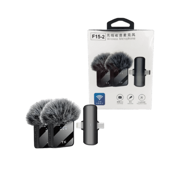 Microfono Tx Peludo 2 En 1 Set X2 – F15 30705