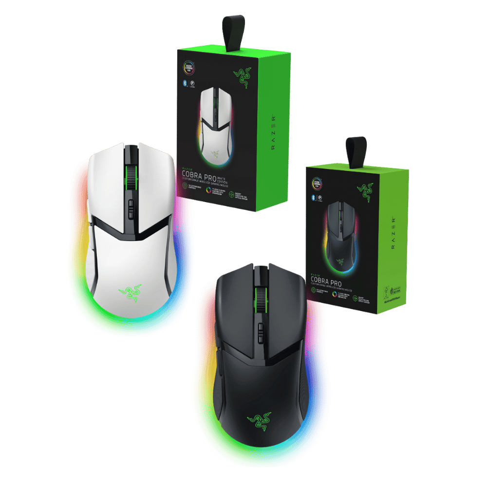 Mouse Razer Cobra Pro Lightweight Wireless Chrome