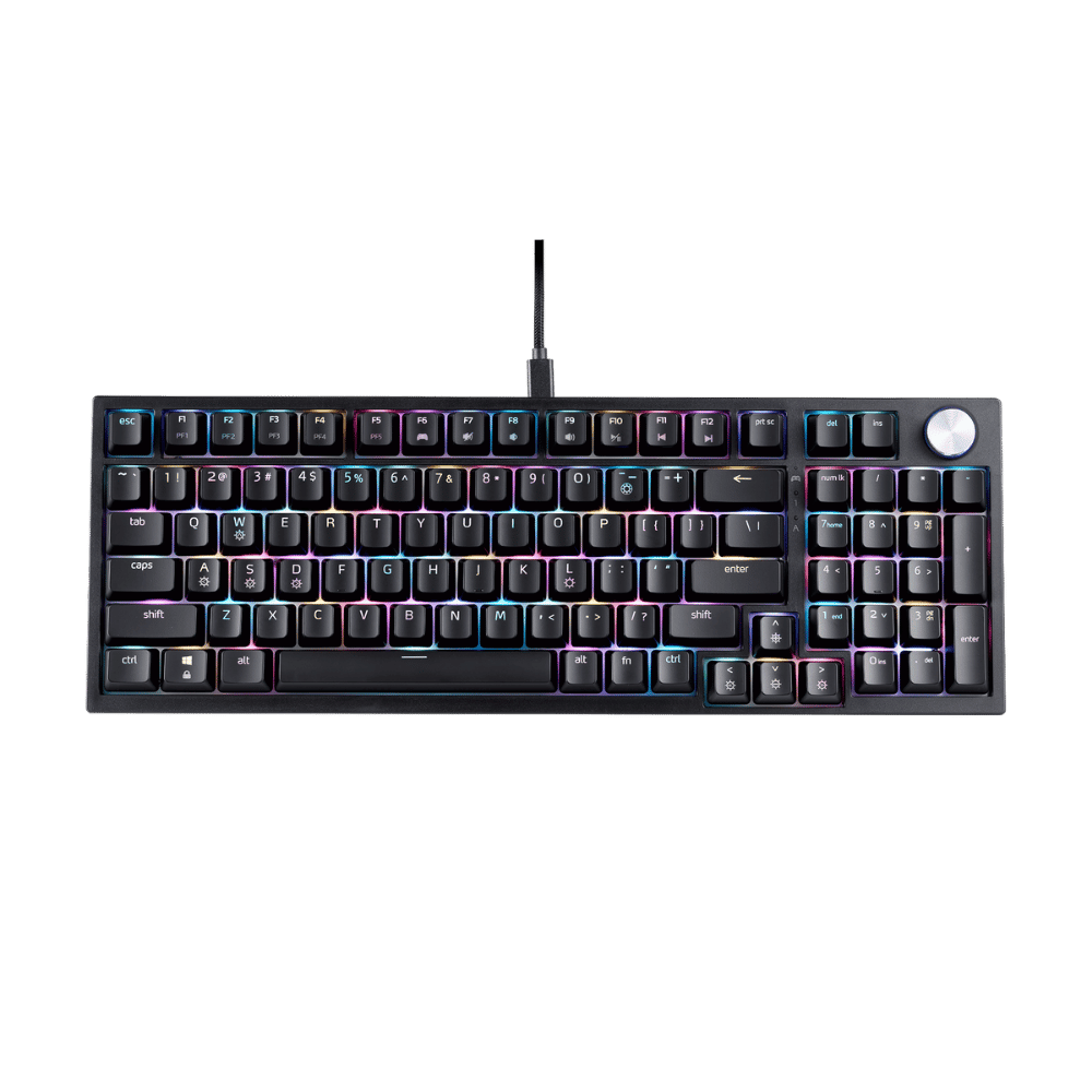 Teclado Gamer Mecánico XPG Sorcerer RGB 75% Negro (Español)