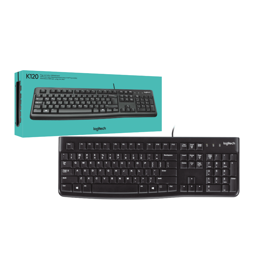 Teclado Logitech K120 Usb