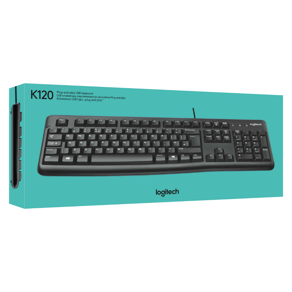 Teclado Logitech K120 Usb - Imagen 3