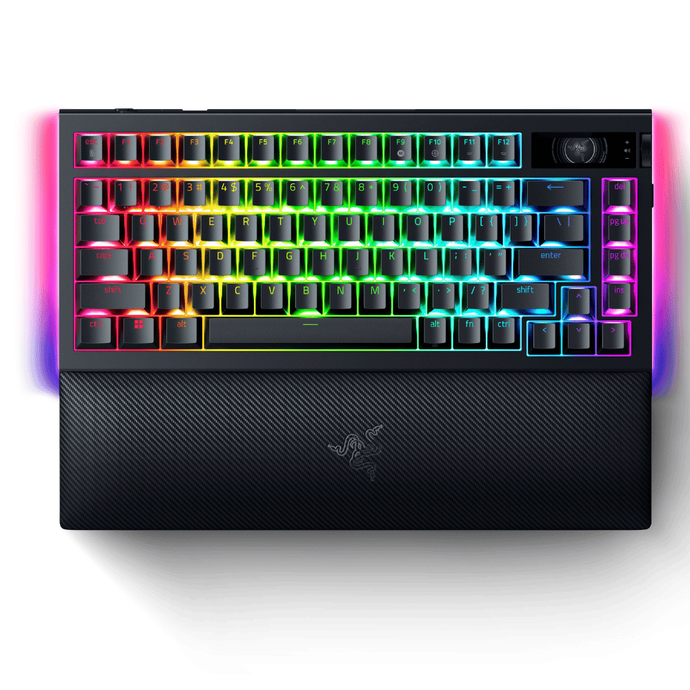 Teclado Razer Mecanico BlackWidow V4 75% Hot-swappable