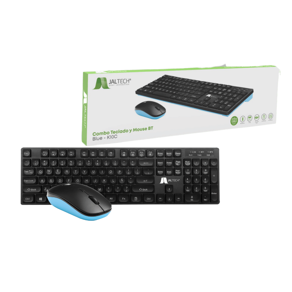 Combo Teclado Mouse 2.4g Blue – K10c 11769
