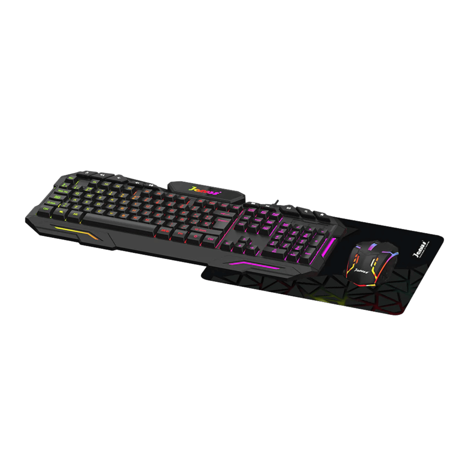 Combo Teclado +Mouse Janus Gamer Xtreme Prime Rgb - Imagen 2