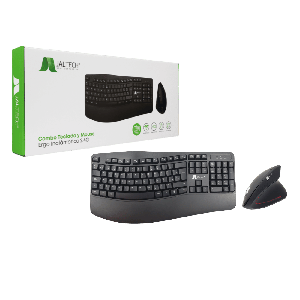 Combo Teclado Y Mouse 2.4g Ergo – Jal-8110 11772