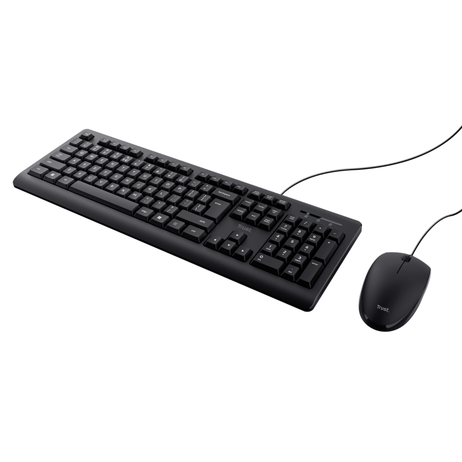 Combo Trust Teclado+Mouse Primo Alámbrico - Imagen 2