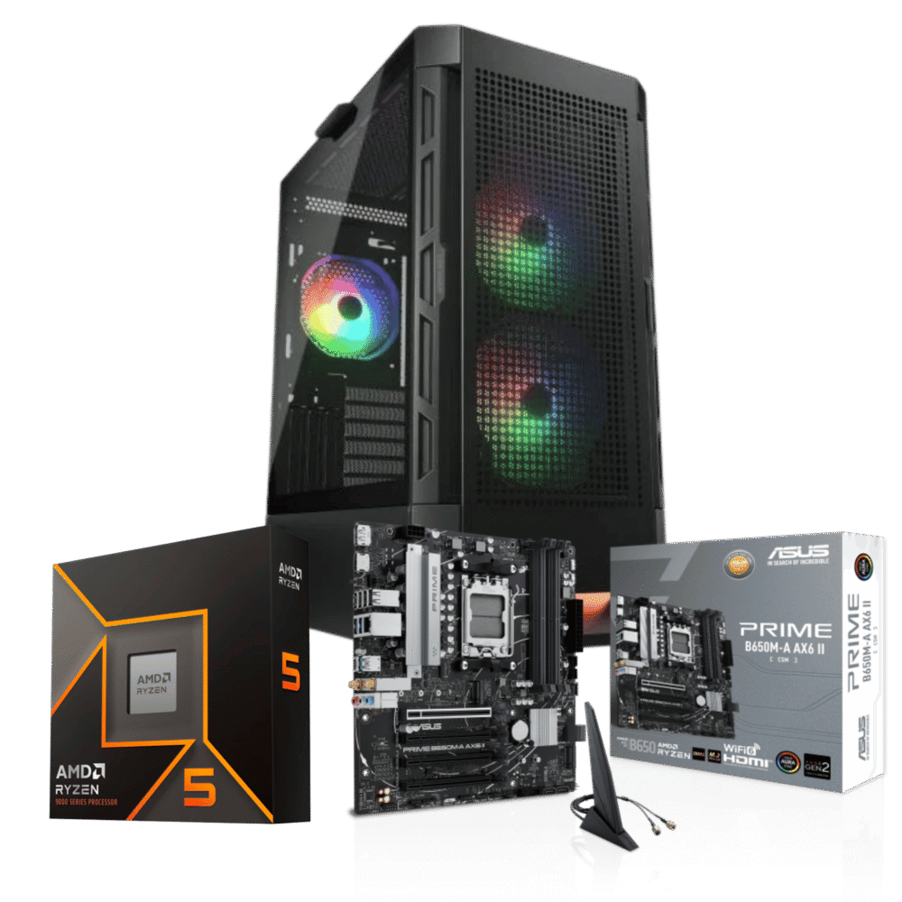 Cpu Dynamic Pro DYNAMICP-APEX4: Ryzen 5 9600x+ 16GB+ SSD 1 Tera+F.750W