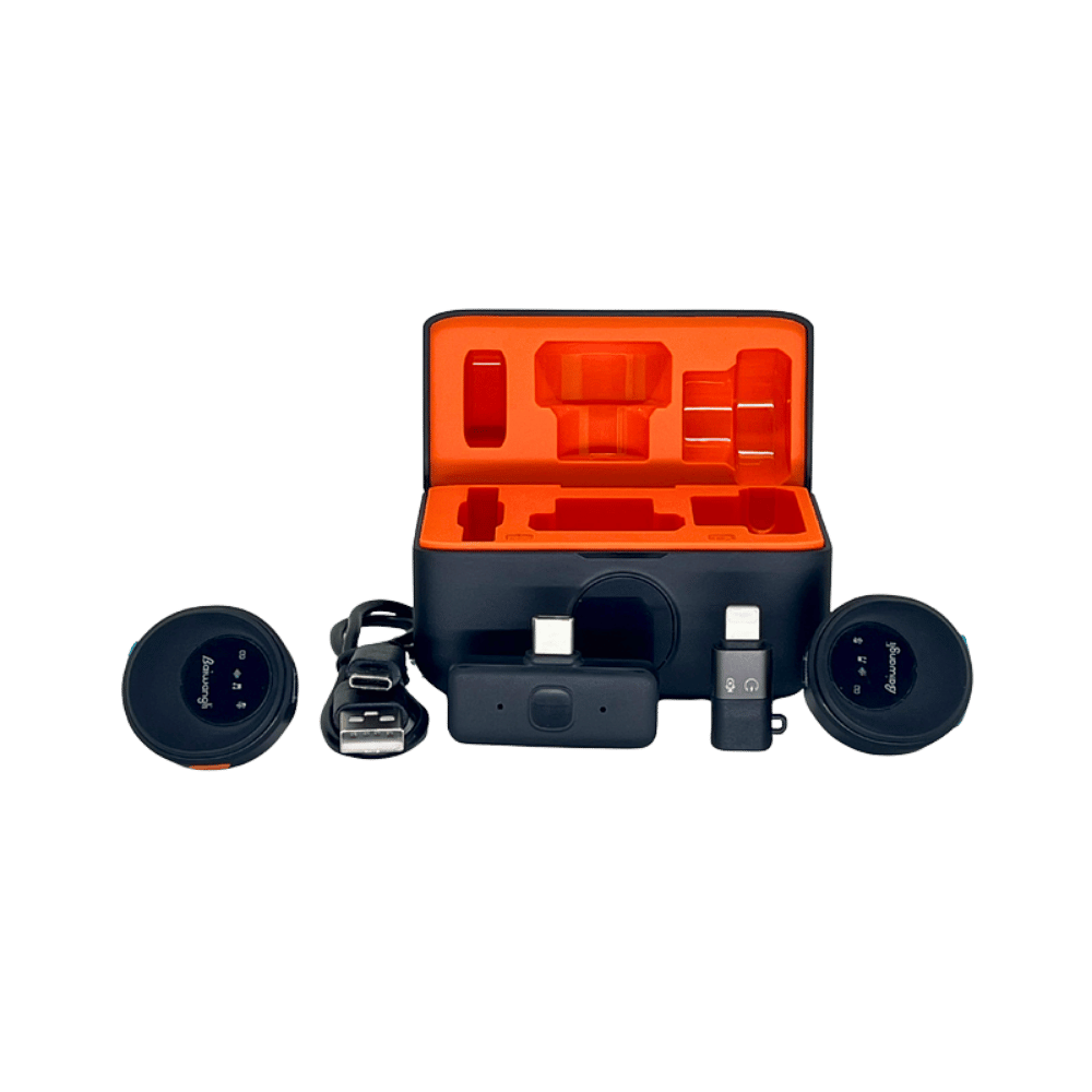 Micrófono De Solapa Dual Sx29 Tipo C + Iphone 60030 - Imagen 2