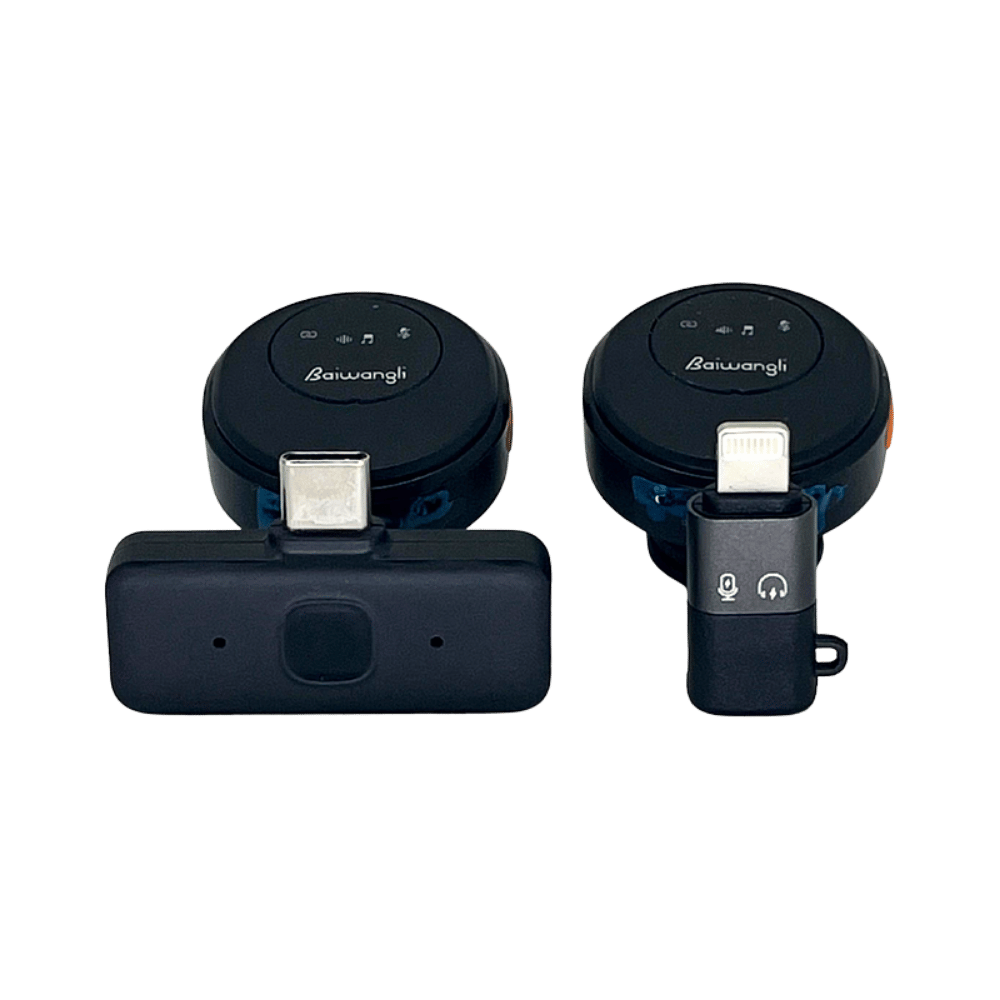 Micrófono De Solapa Dual Sx29 Tipo C + Iphone 60030 - Imagen 8