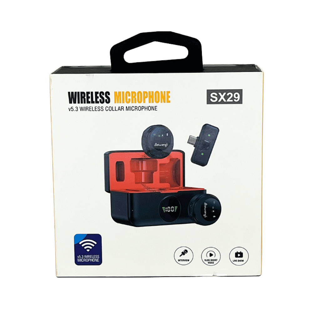 Micrófono De Solapa Dual Sx29 Tipo C + Iphone 60030 - Imagen 4