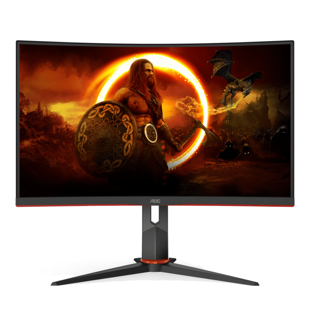 Monitor Gamer Curvo Aoc C24g2 23.8 full hd 165hz