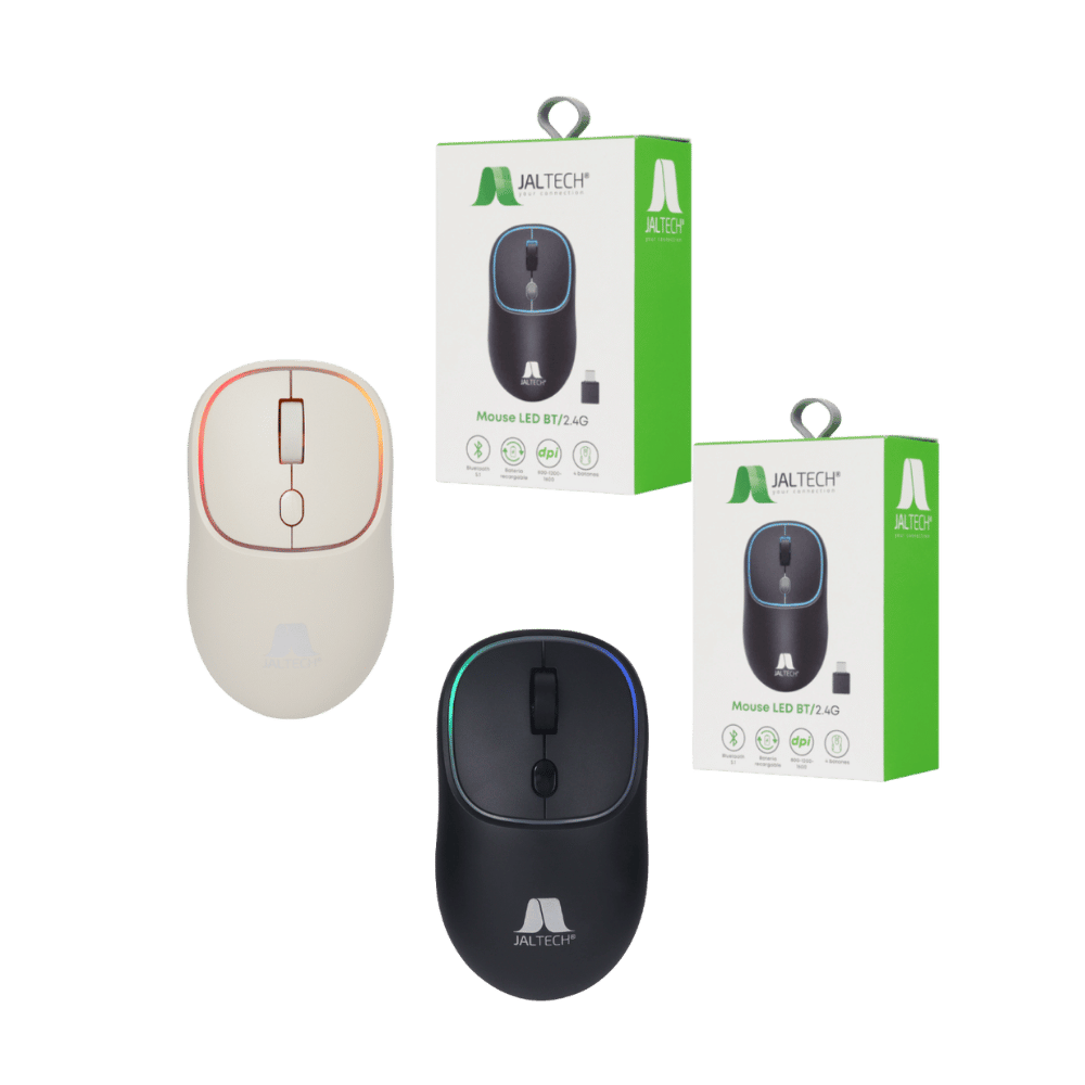 Mouse Inalambrico Jaltech Led Bt/2.4 G618