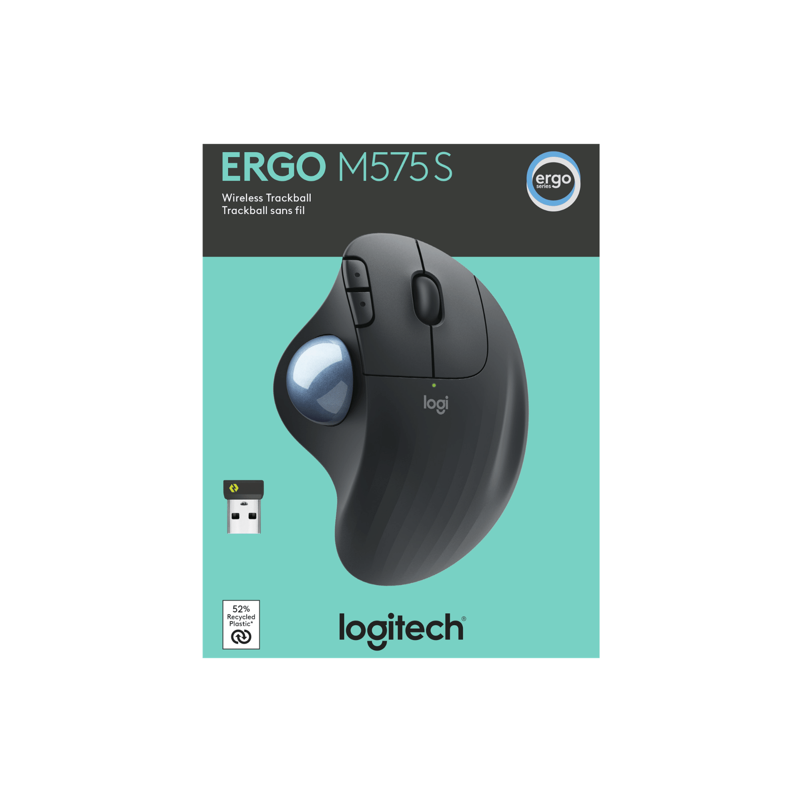 Mouse LOGITECH Inalámbrico Ergonómico M575S Negro - Imagen 9