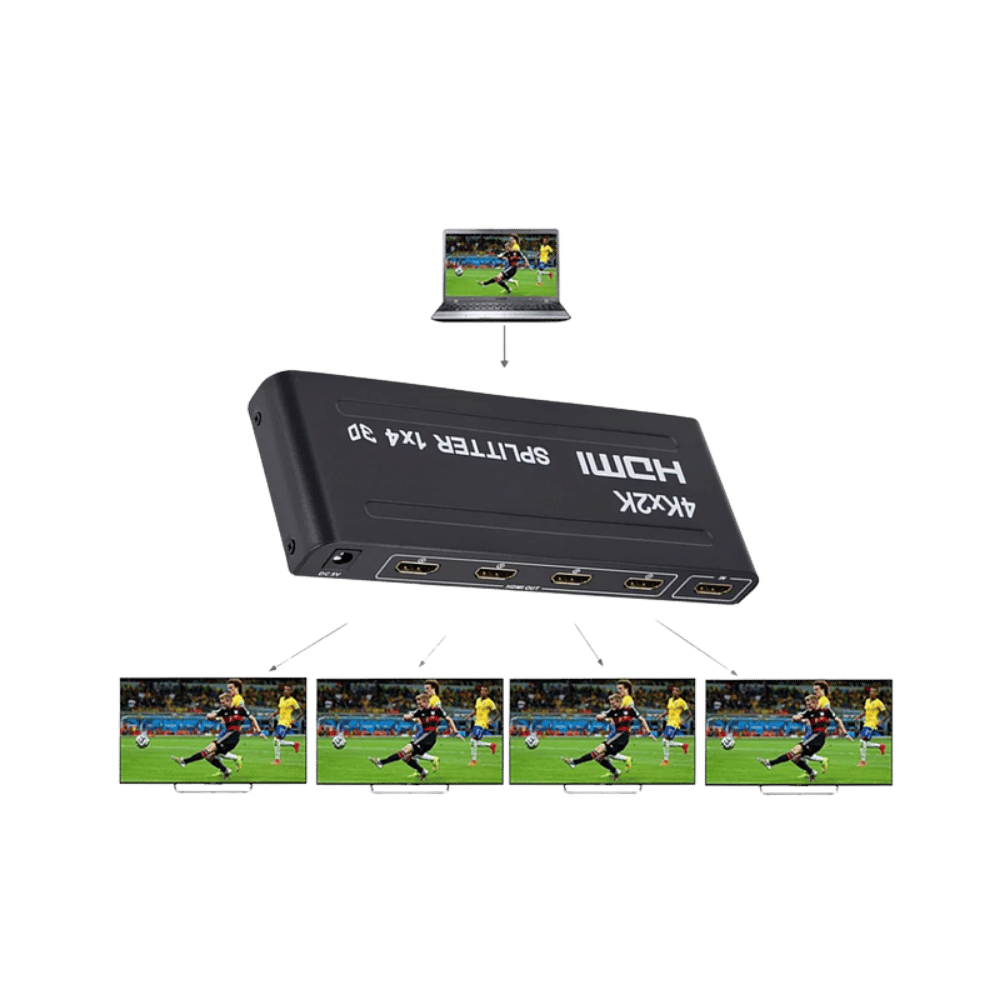 Splitter Hdmi 4 Puertos 4k 30hz 16163 - Imagen 5