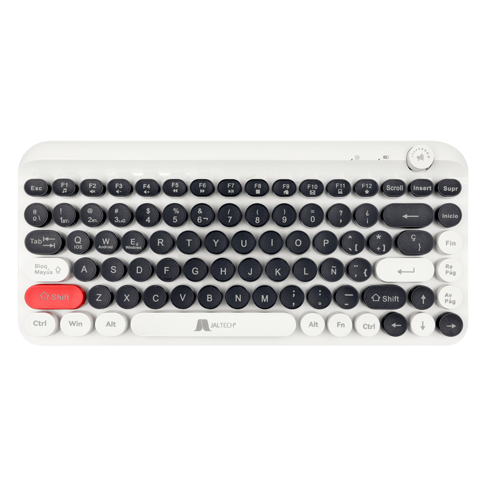 Teclado Inalámbrico 2.4g + Bt – C500 - Imagen 4
