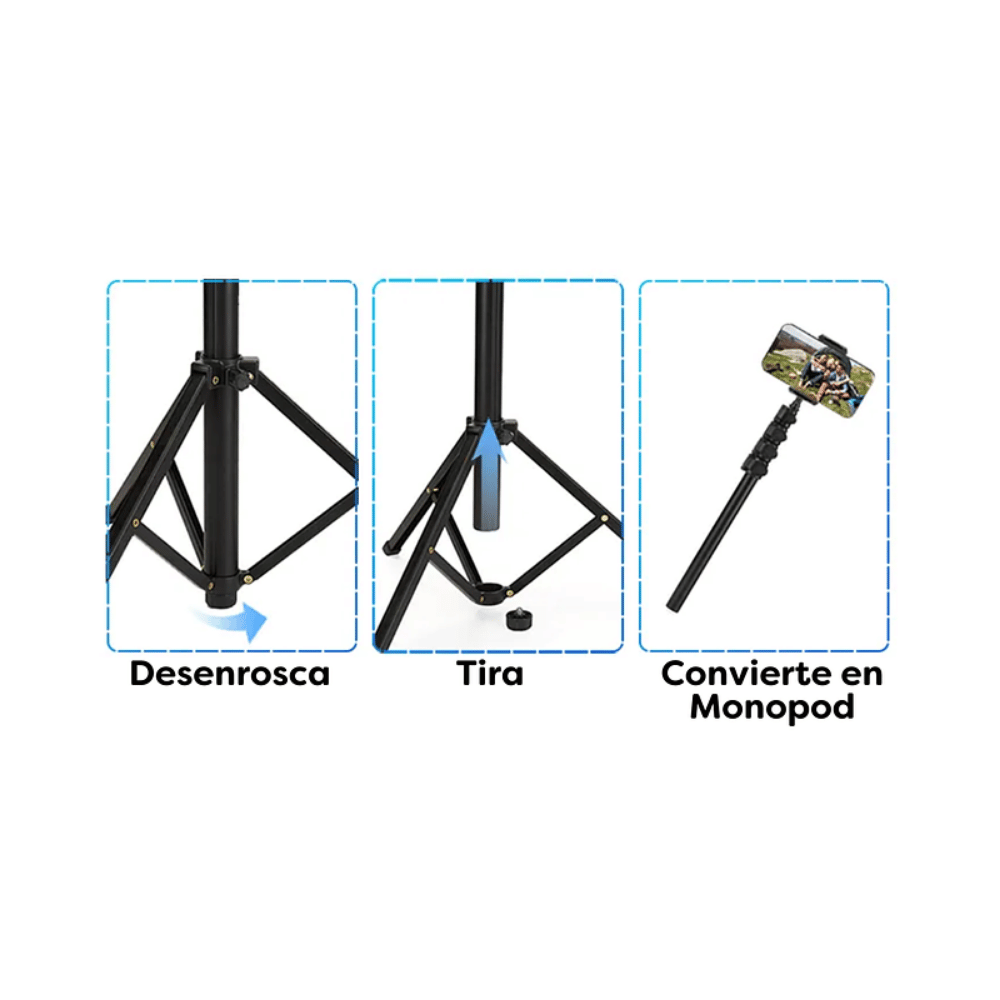Trípode Para Fotografía Jmary Mt-40 66005 - Imagen 5