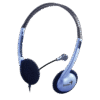 Audifono Diadema Genius HS-02B 2 Plug 3.5mm AzulNegro (1)