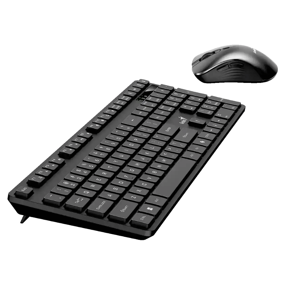 Combo Genius Teclado + Mouse Inalambrico Silencioso KM-8216S - Imagen 2