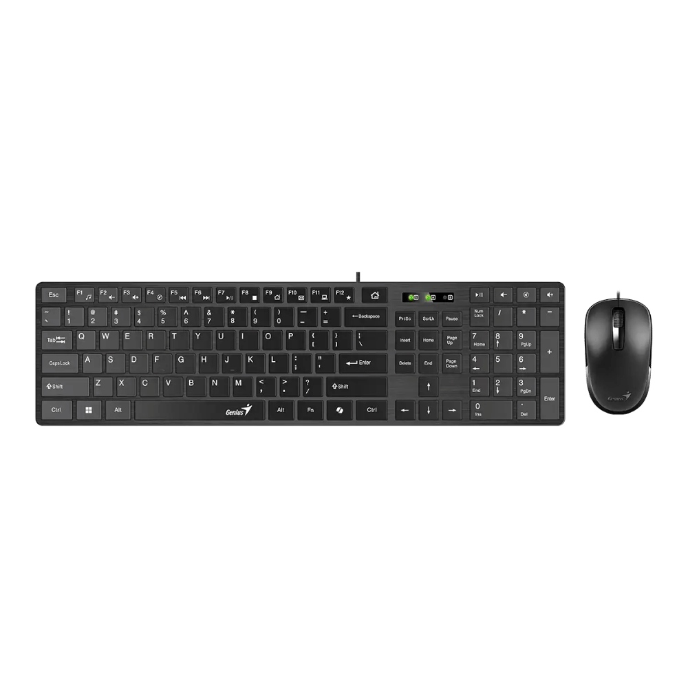 Combo Teclado + Mouse Alámbrico USB Slimstar C126 - Imagen 2