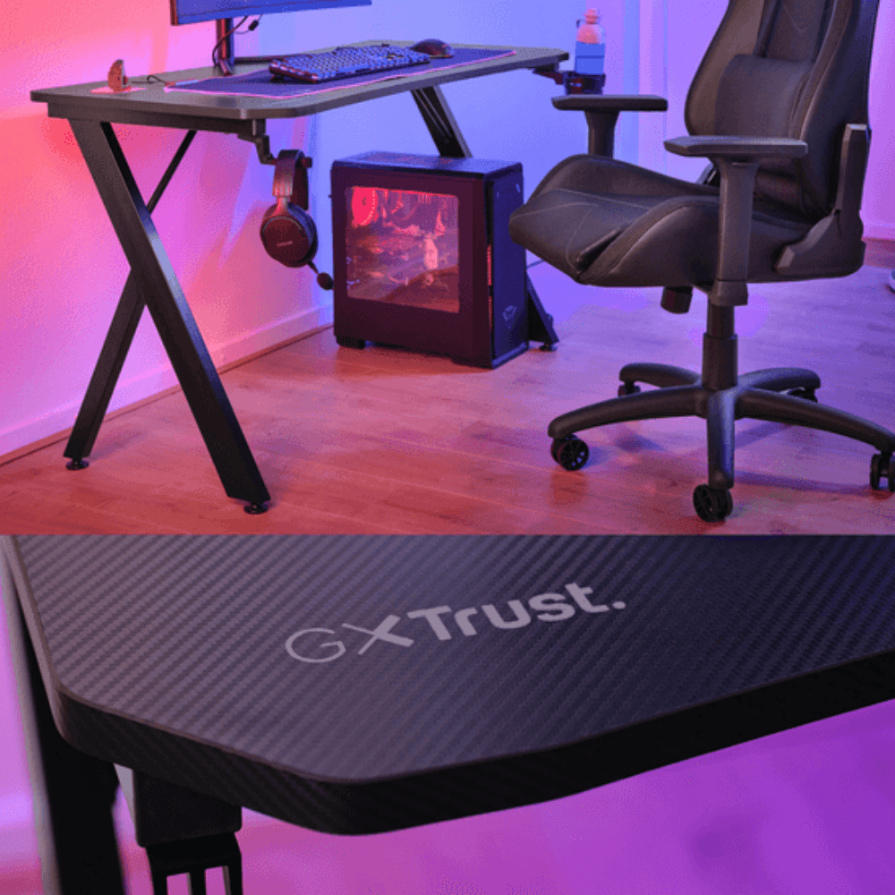 Mesa para Gamer Trust Gxt 700 Omnius Negra - Imagen 3
