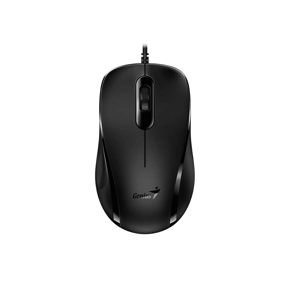 Mouse Genius DX-101 USB Alámbrico Negro