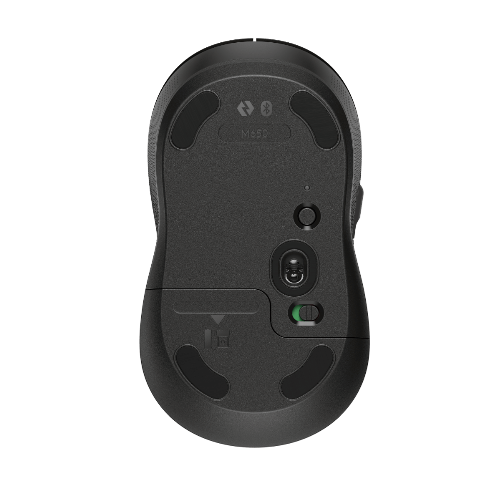 Mouse Logitech M650 Signature inalambrico-Bluetooth Negro - Imagen 5