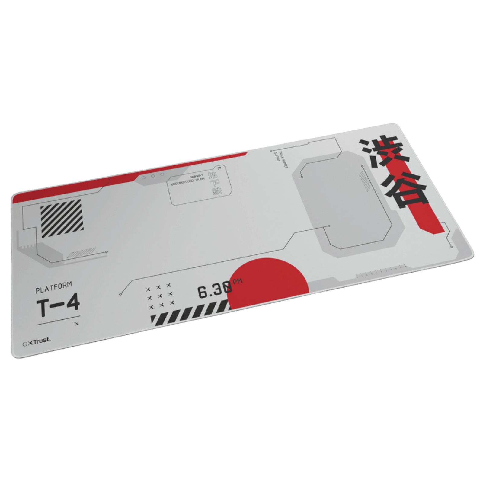 Pad Mouse Trust Gxt759 XXL (90x40x0,3cm) Japan White - Imagen 4