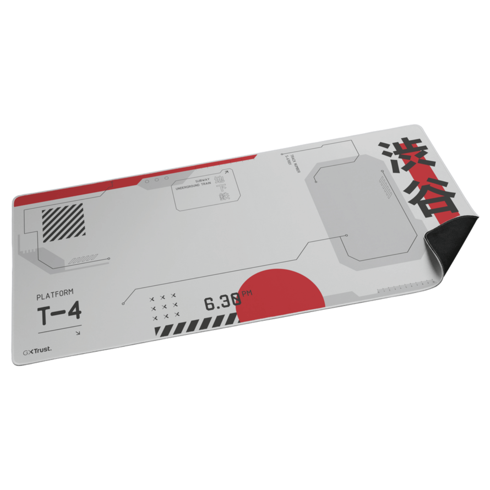 Pad Mouse Trust Gxt759 XXL (90x40x0,3cm) Japan White - Imagen 3