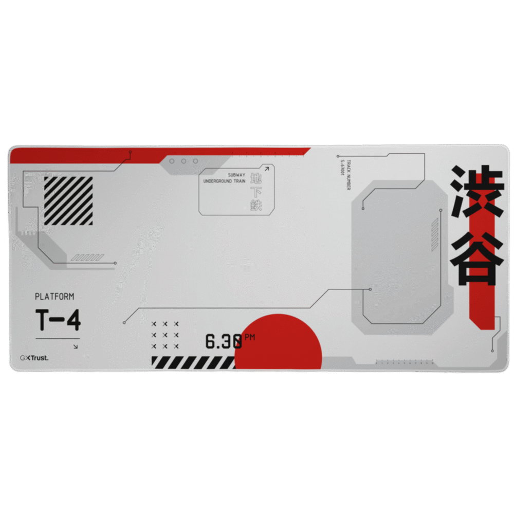 Pad Mouse Trust Gxt759 XXL (90x40x0,3cm) Japan White