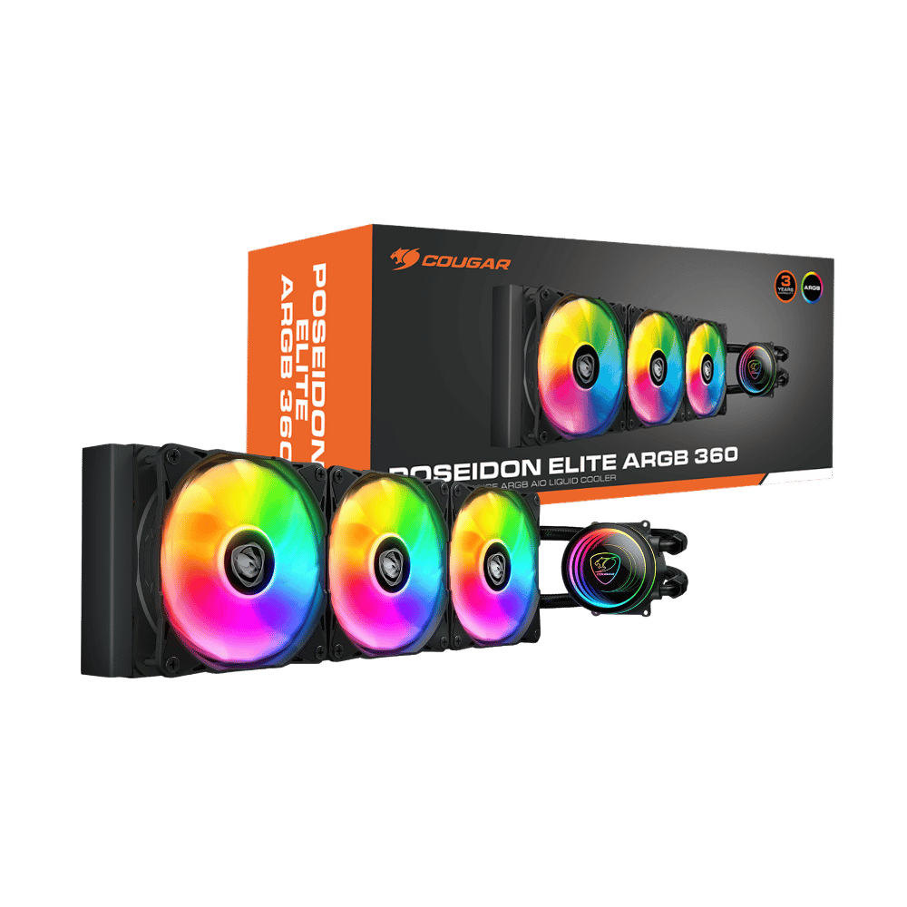 Refrigeración Liquida Poseidon Elite Argb 360 Negro