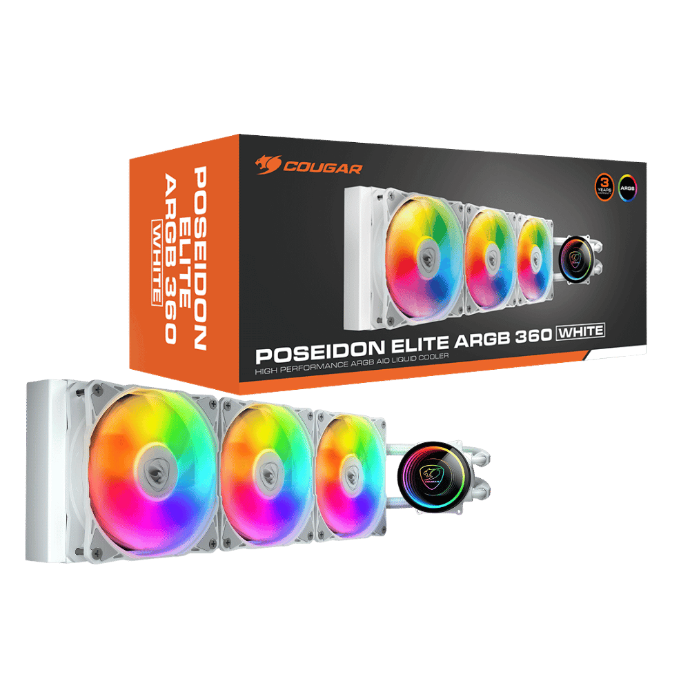 Refrigeración Liquida Poseidon Elite Argb 360 Blanco
