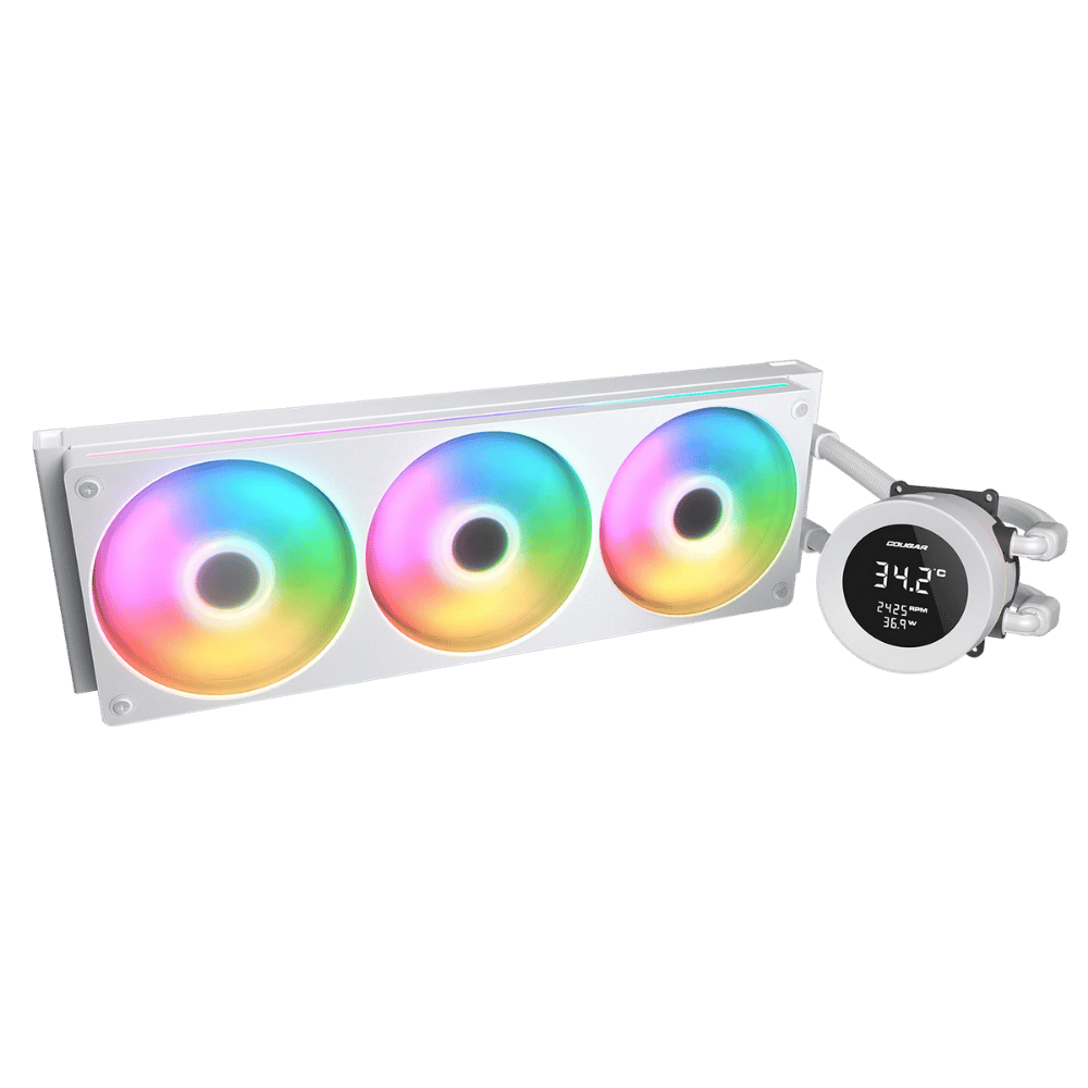 Refrigeracion Liquida Poseidon Vistek Argb 360 Blanco