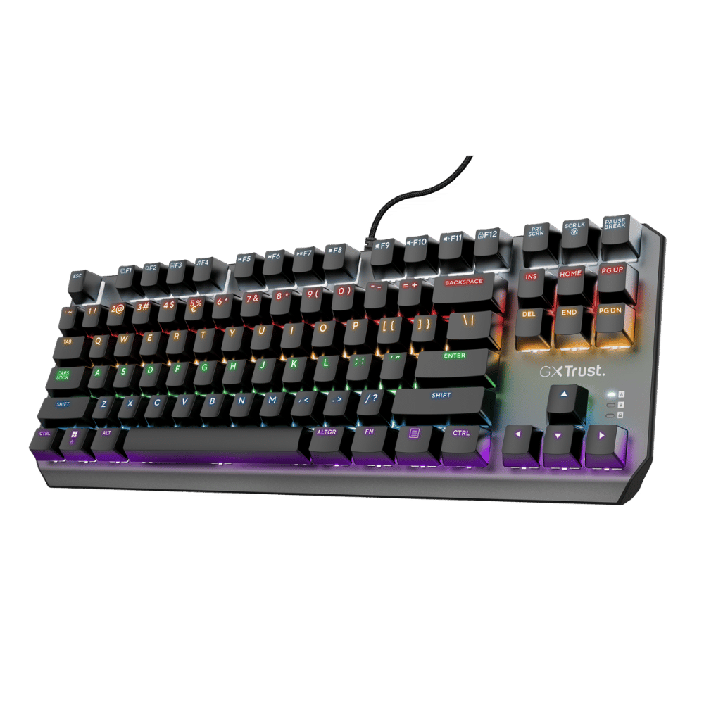 Teclado Gamer trust Gxt 834 Callaz Mecanico TKL