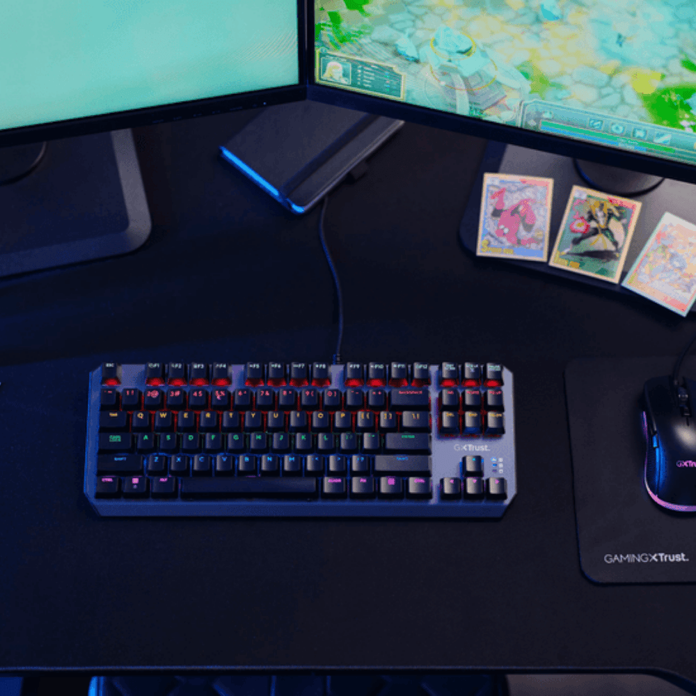 Teclado Gamer trust Gxt 834 Callaz Mecanico TKL - Imagen 8