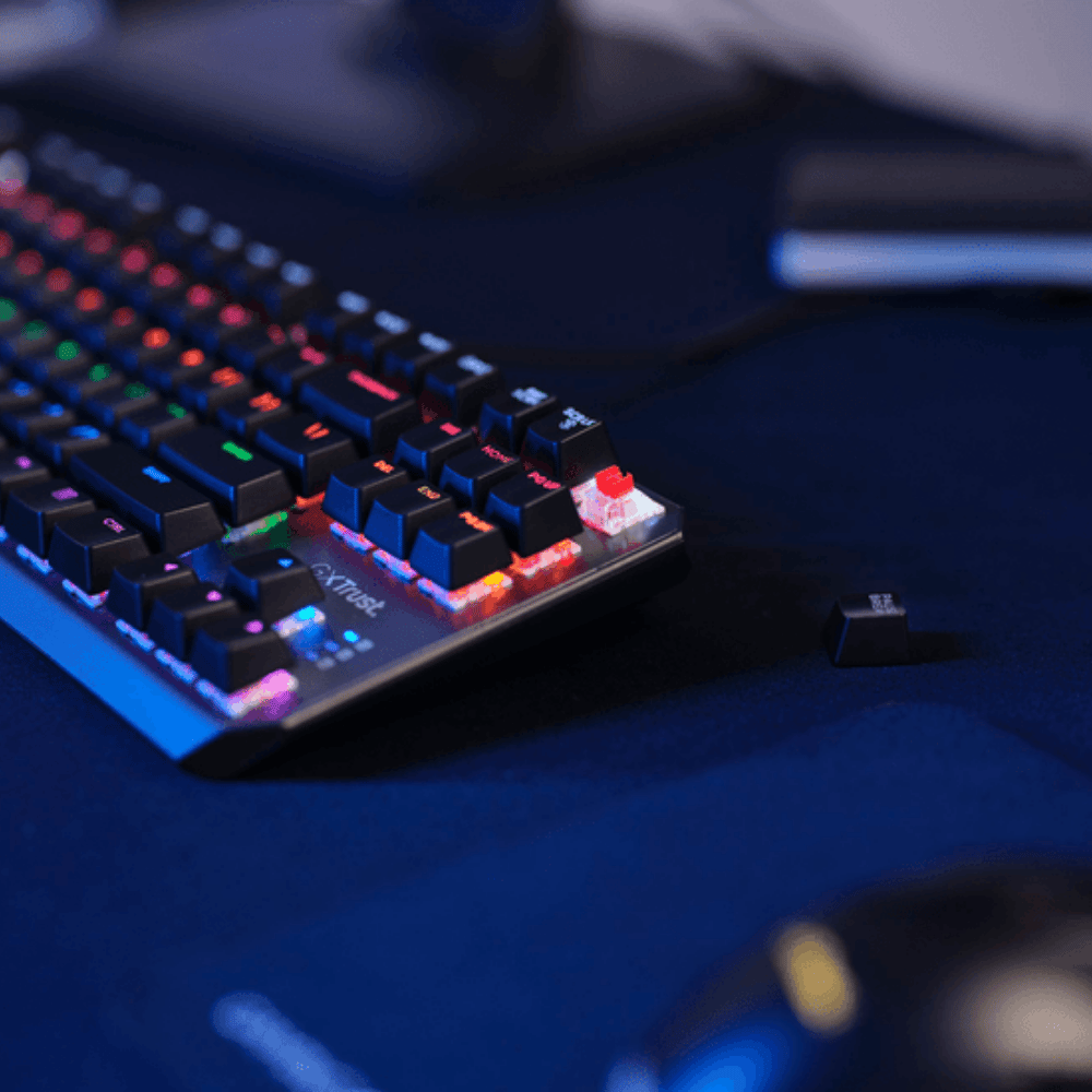 Teclado Gamer trust Gxt 834 Callaz Mecanico TKL - Imagen 7