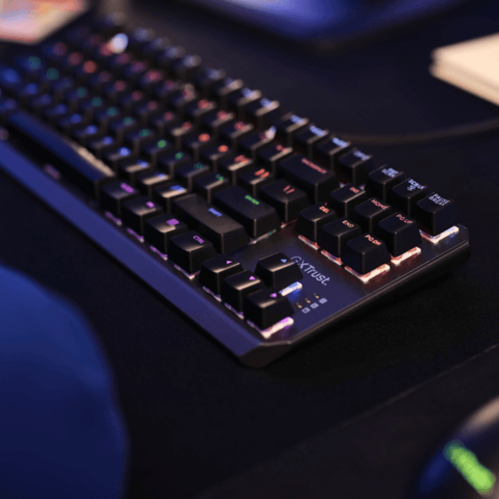 Teclado Gamer trust Gxt 834 Callaz Mecanico TKL - Imagen 5