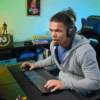 Teclado Gamer trust Gxt 866 Torix Mecanico Negro (10)