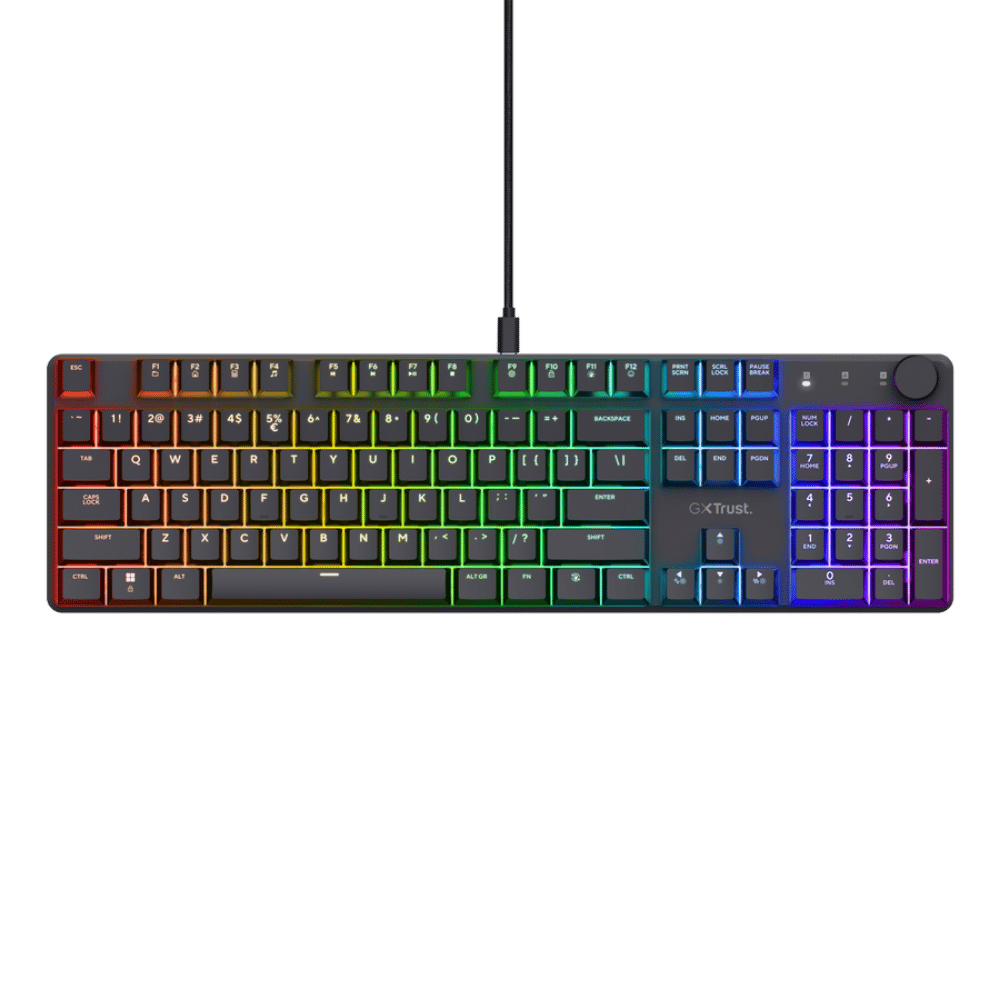 Teclado Gamer trust Gxt 866 Torix Mecanico Negro - Imagen 9