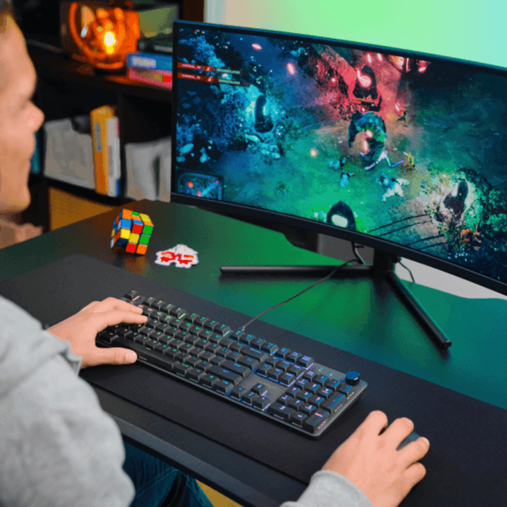 Teclado Gamer trust Gxt 866 Torix Mecanico Negro - Imagen 5