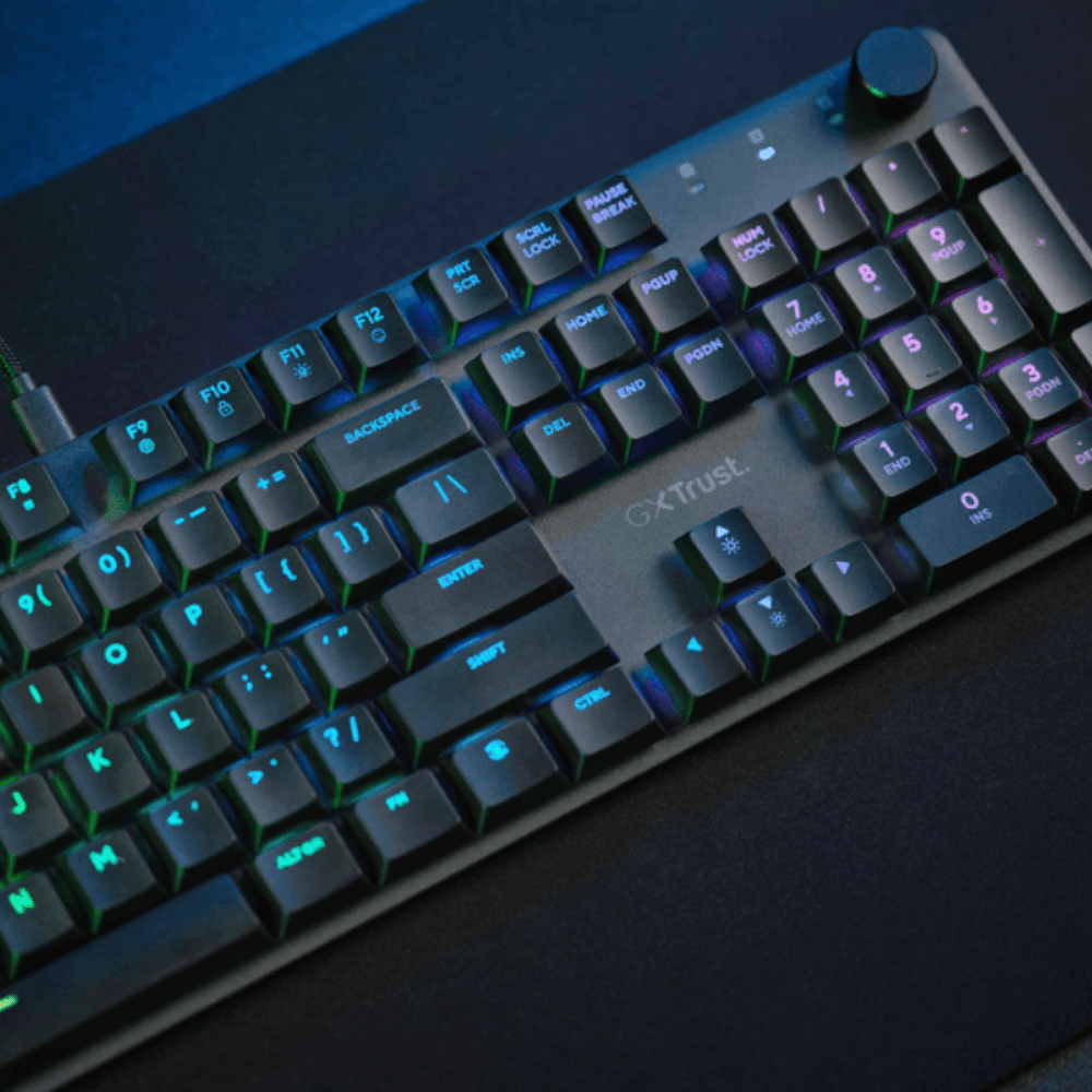 Teclado Gamer trust Gxt 866 Torix Mecanico Negro - Imagen 4
