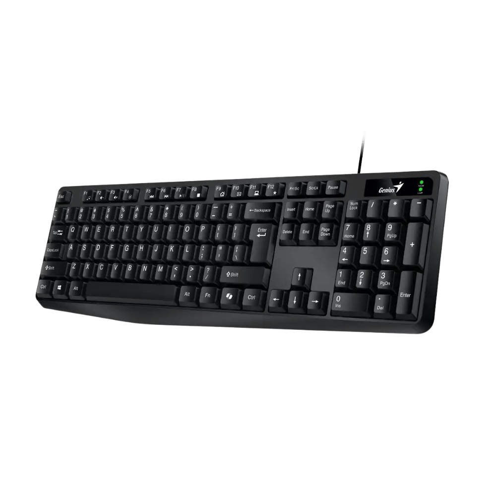 Teclado Genius KB-117 Alambrico USB Negro