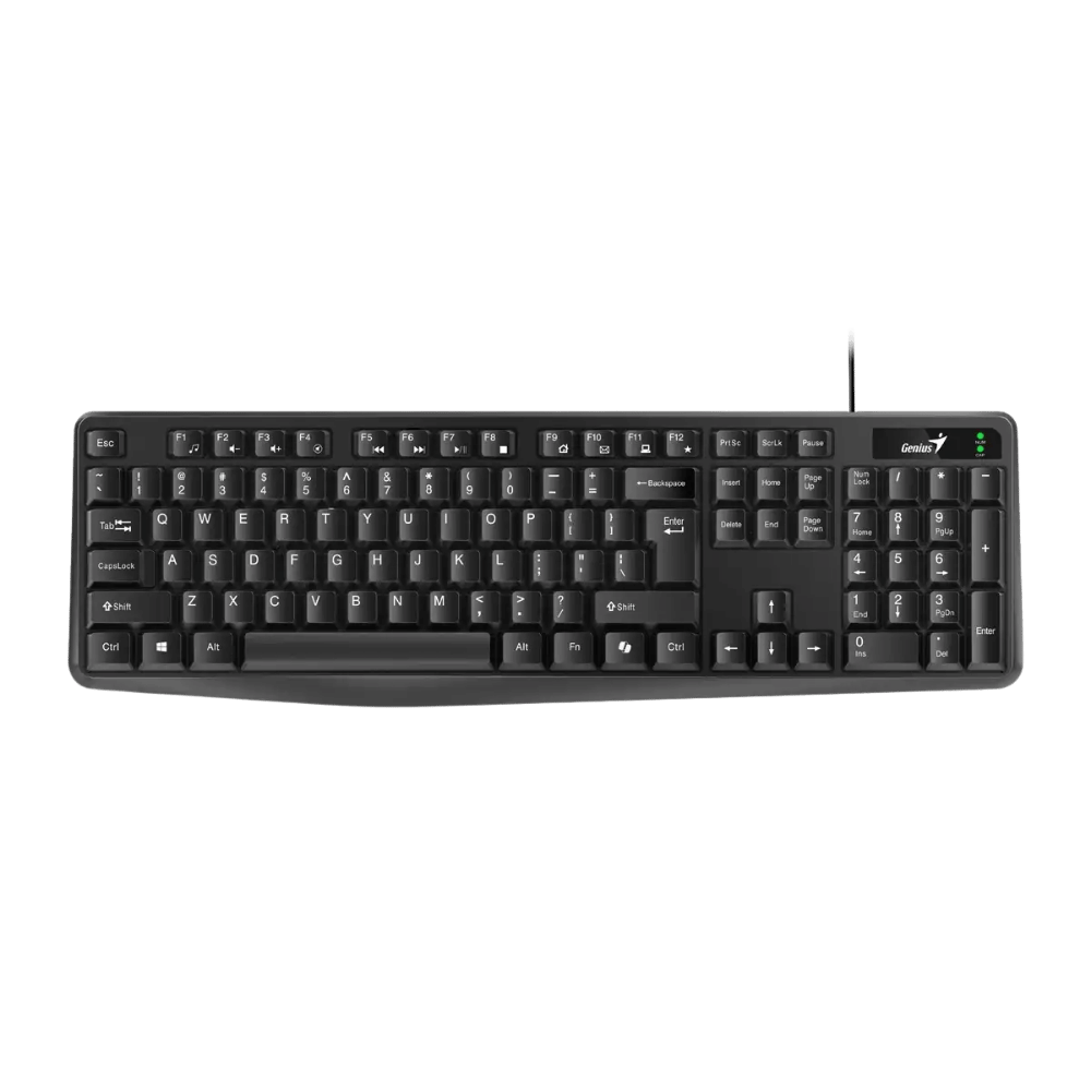 Teclado Genius KB-117 Alambrico USB Negro - Imagen 2